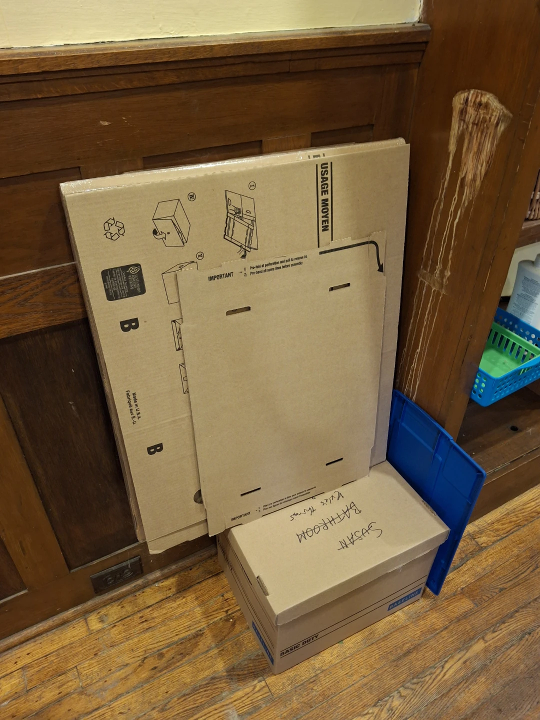 Moving boxes