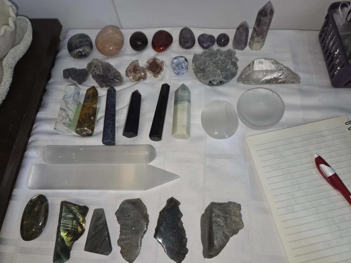 Assorted Natural Crystals and Stones