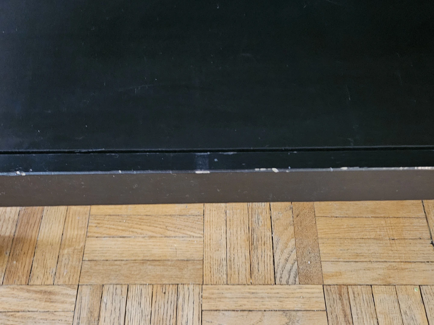 Black Coffee Table with Shelf - photo 2