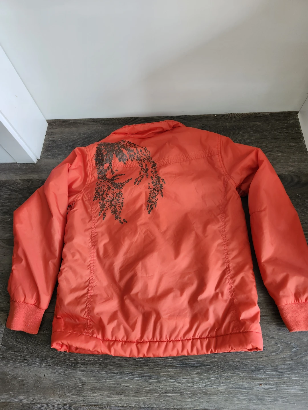 Burton Orange Jacket with Graphic - Large - photo 2