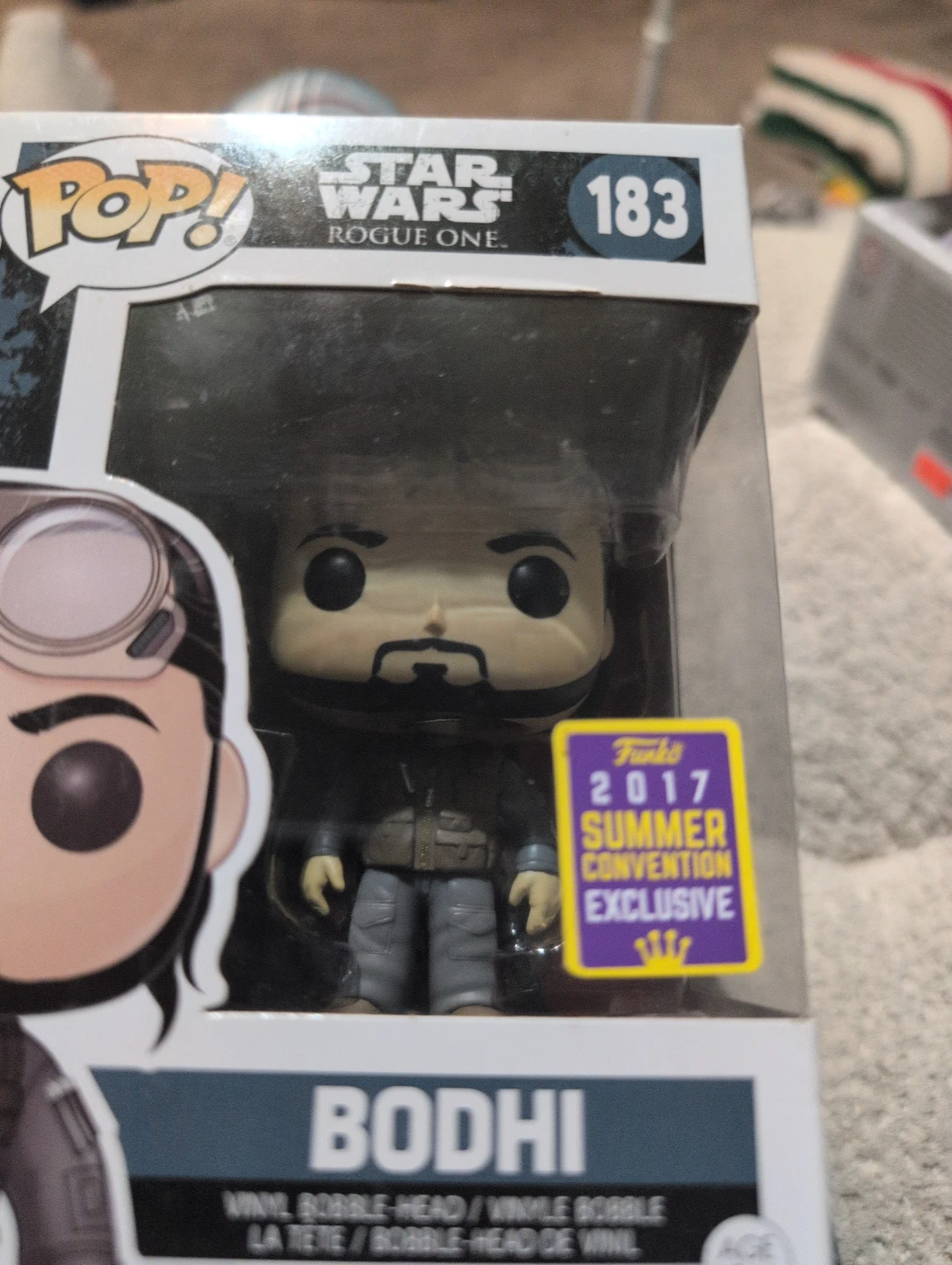 Funko Pop! Star Wars Rogue One Bodhi 183  Convention Exclusive