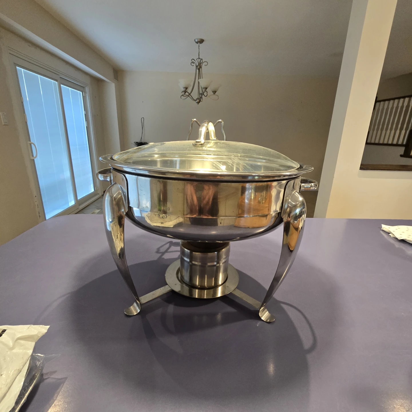 Stainless Steel Chafing Dish with Lid