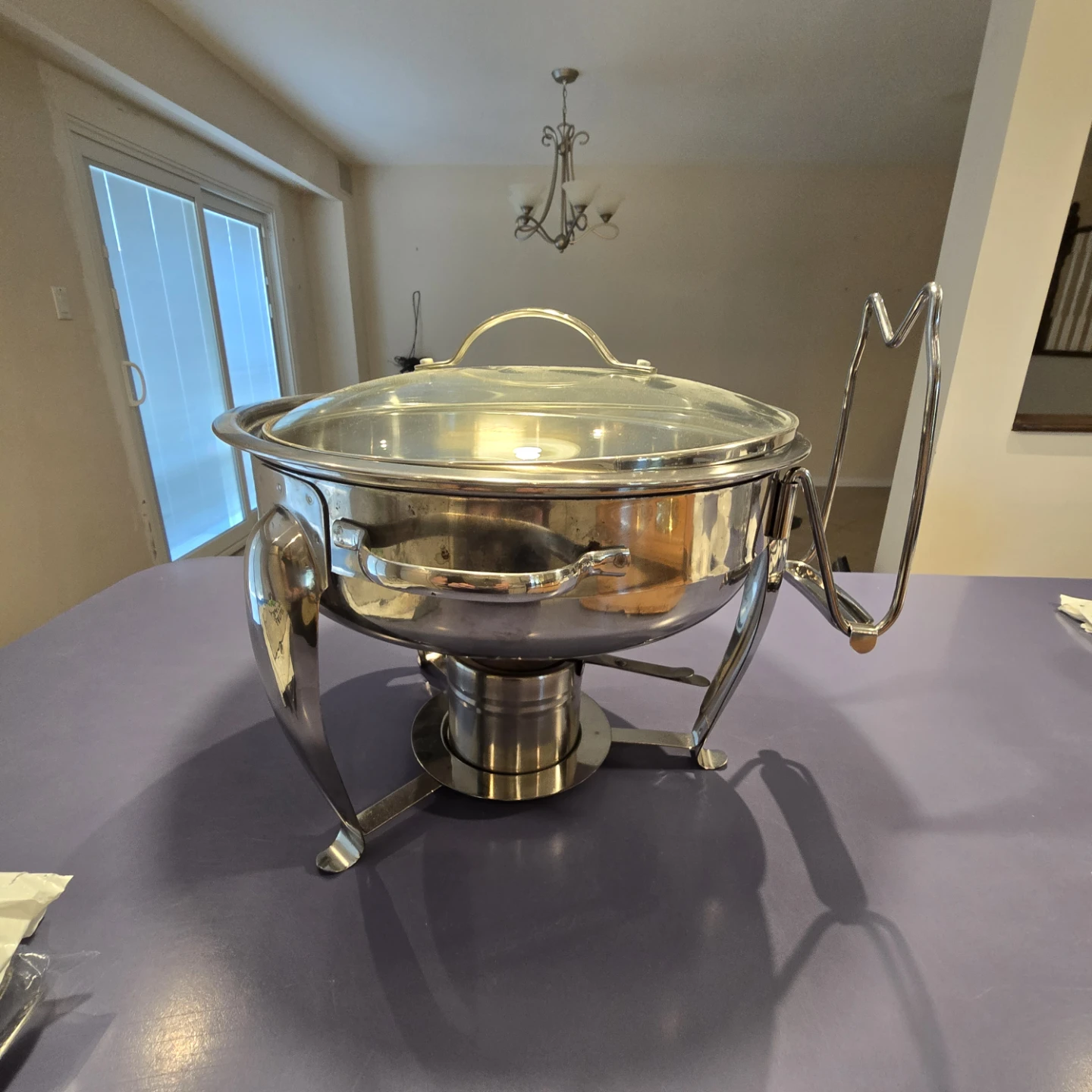Stainless Steel Chafing Dish with Lid - photo 2