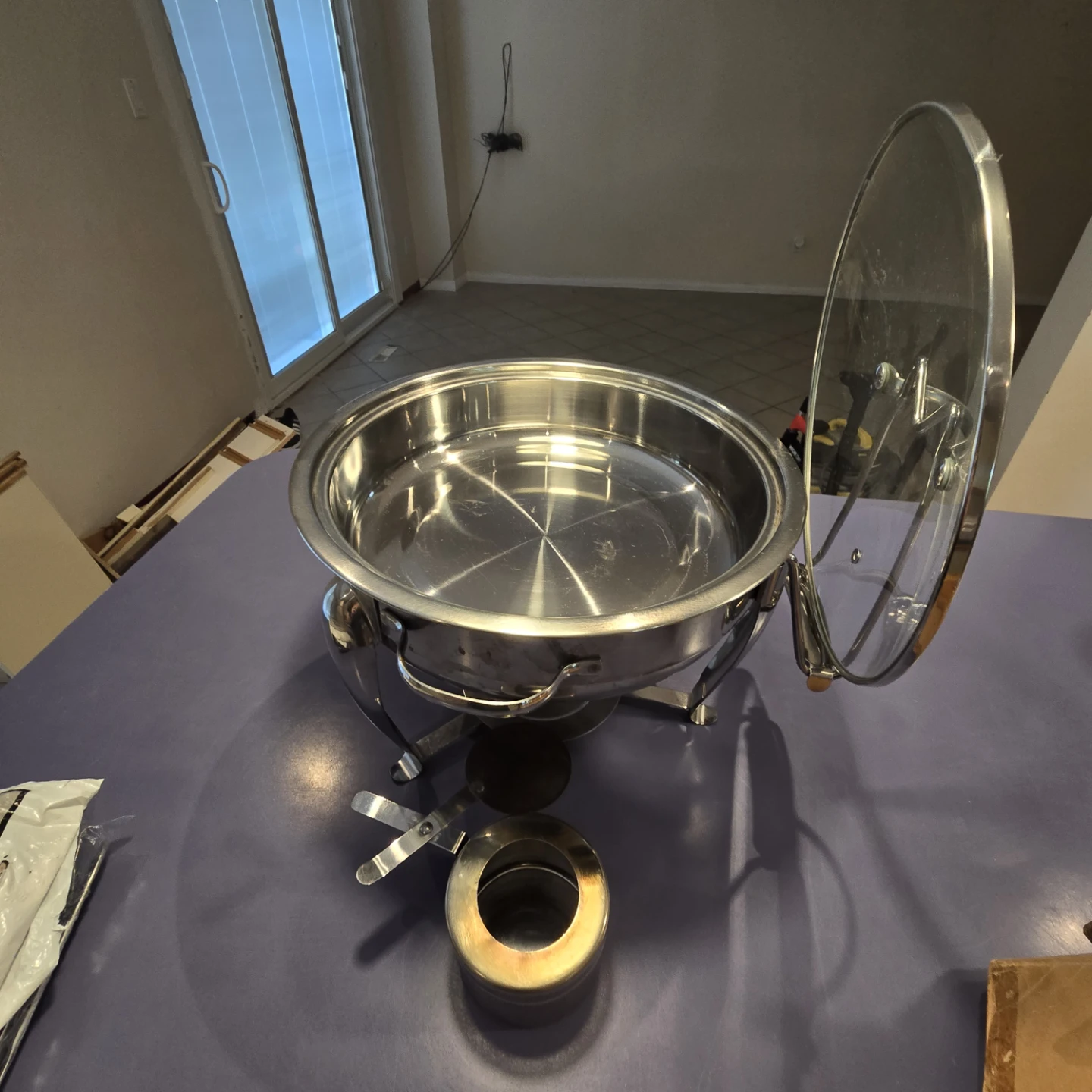 Stainless Steel Chafing Dish with Lid - photo 3