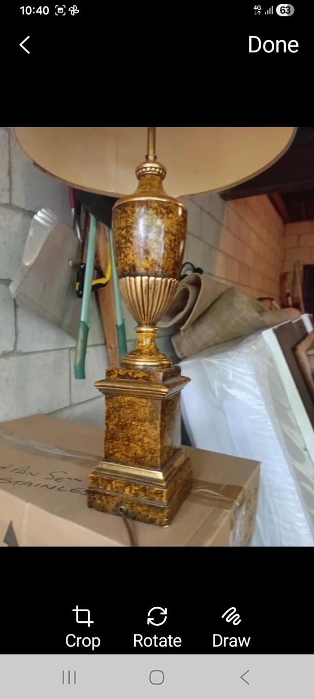 Vintage Decorative Table Lamp - photo 2