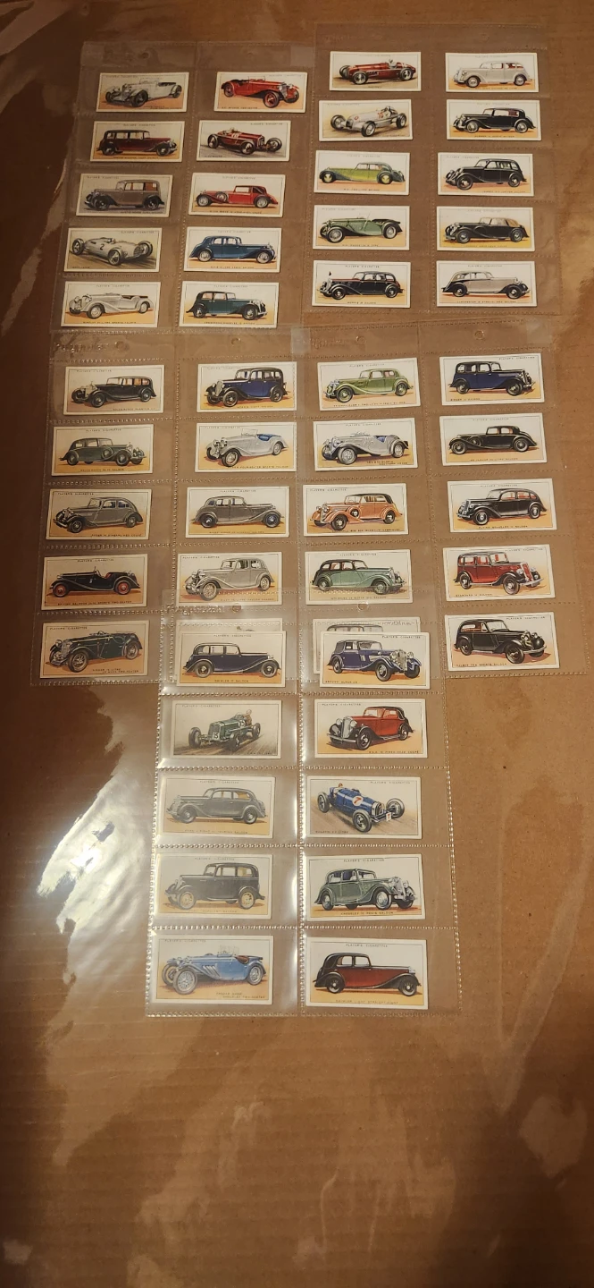 1930s John Player & Sons Motor Cars Cigarette Cards - photo 3