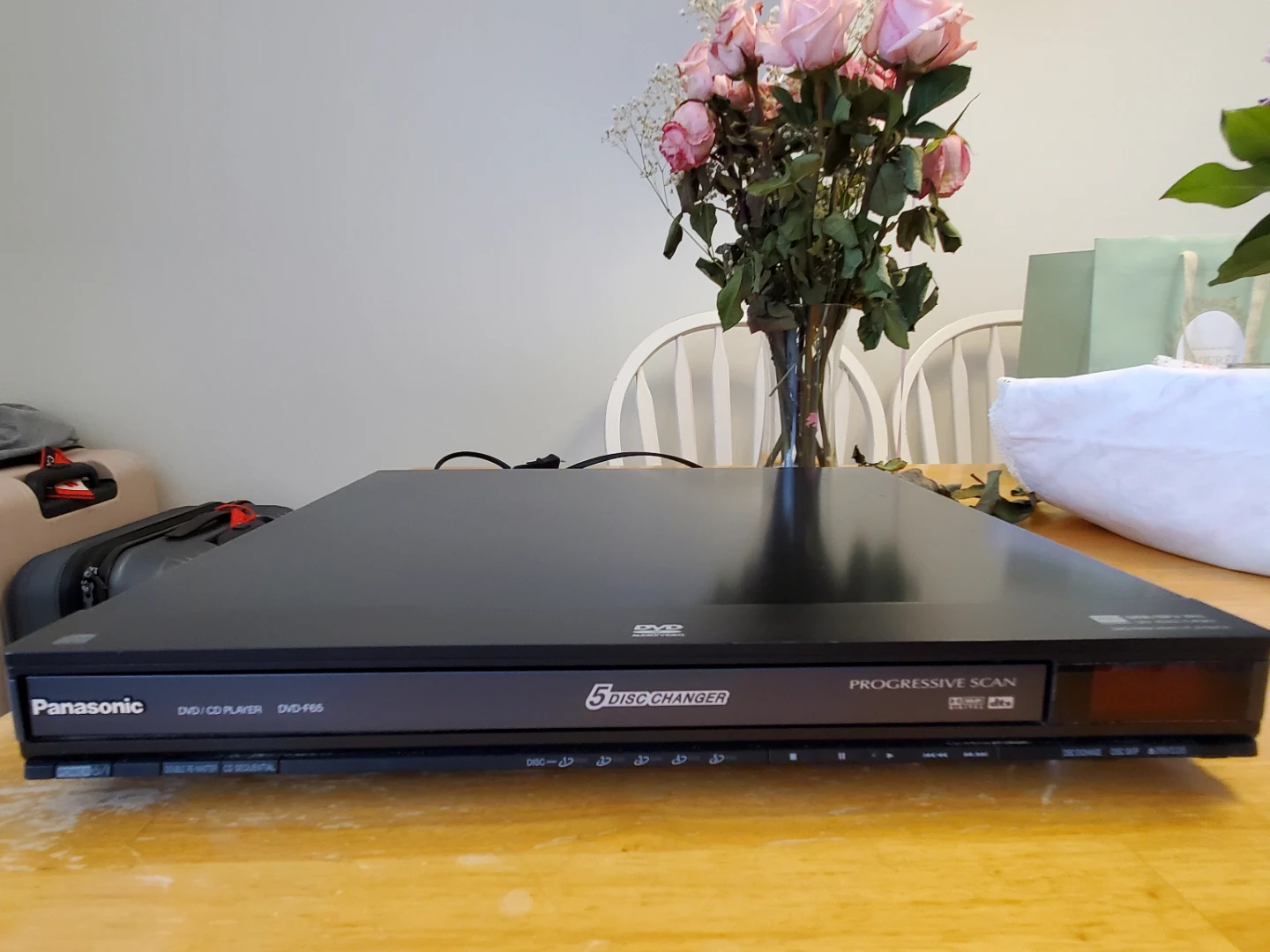 Panasonic 5-Disc Changer Progressive Scan DVD Player - photo 2