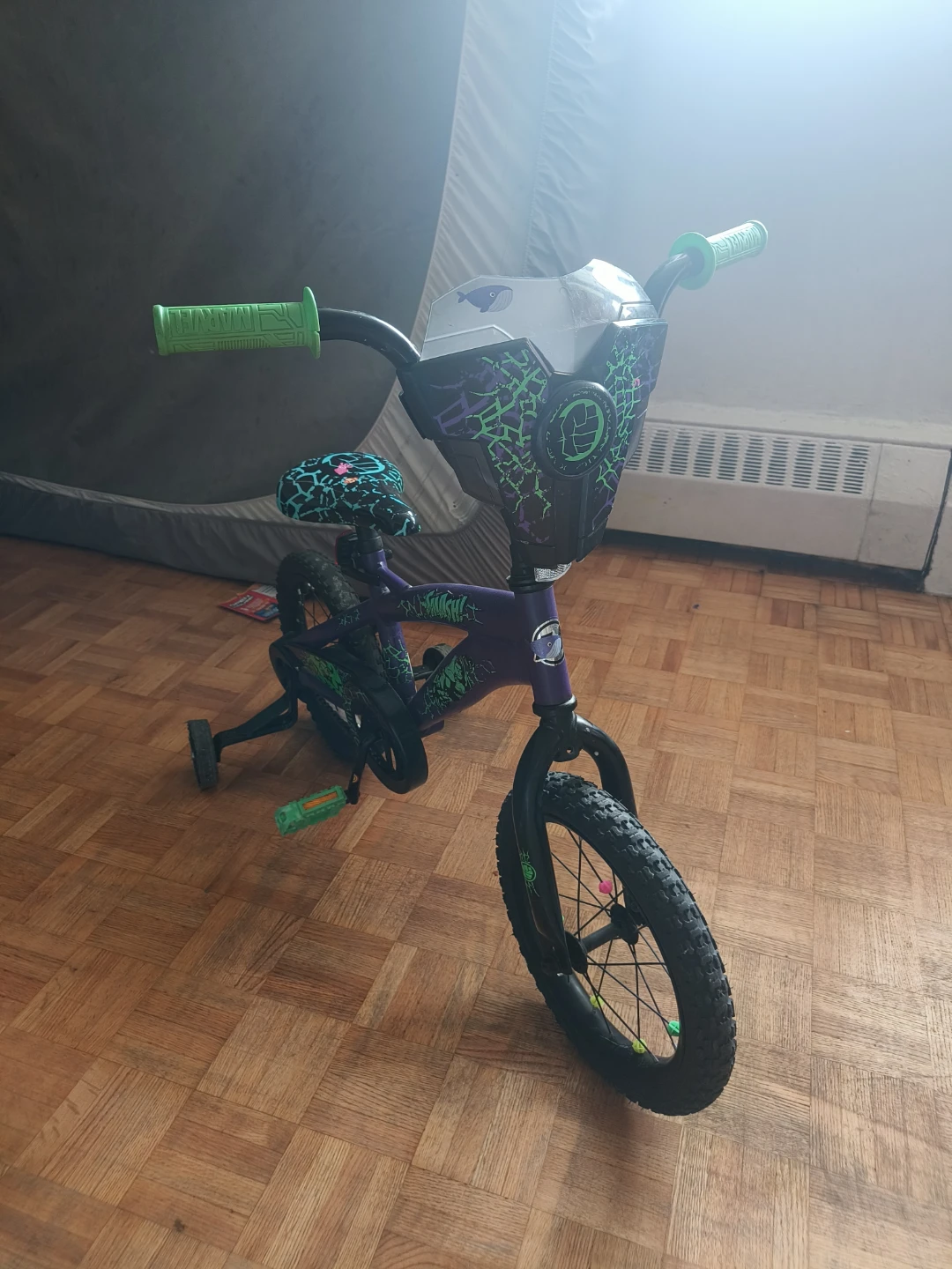 Kids Purple Hulk Bicycle