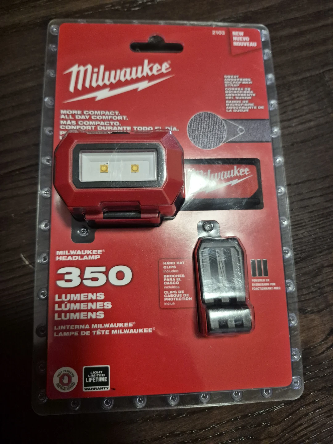 Milwaukee Headlamp 350 Lumens