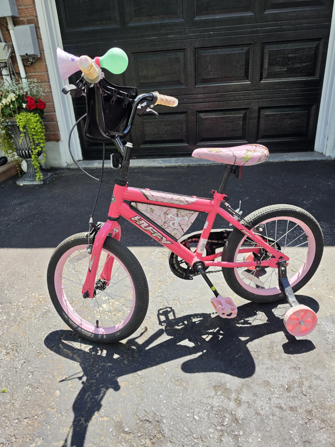 Huffy Kids Bicycle with Training Wheels