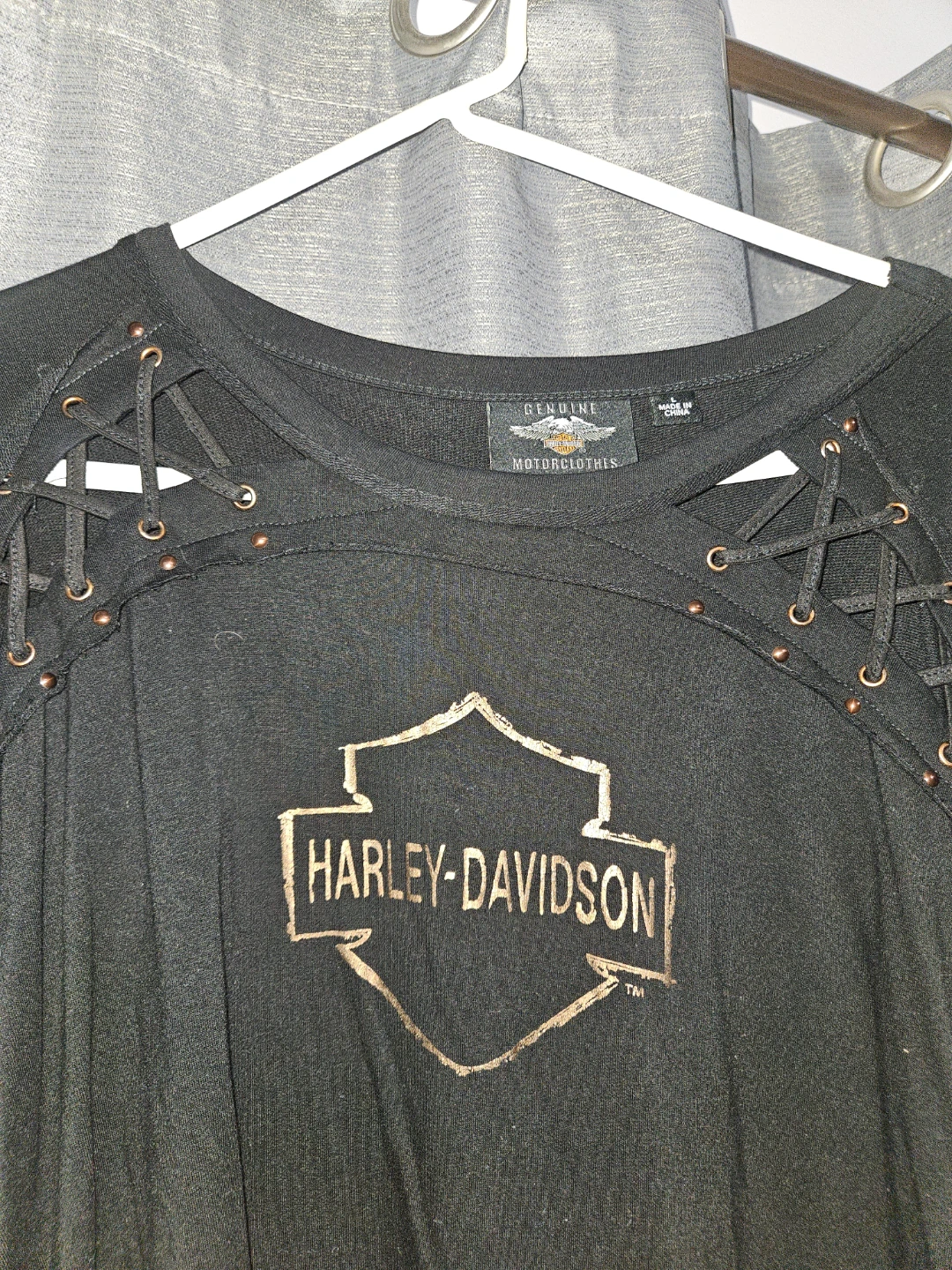 Harley-Davidson Black Long Sleeve Shirt