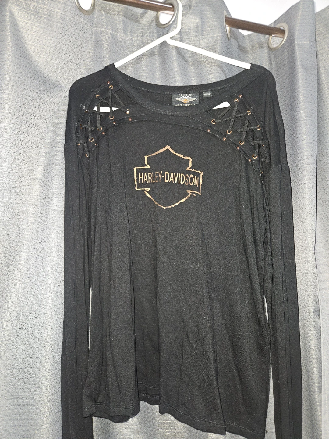 Harley-Davidson Black Long Sleeve Shirt - photo 2