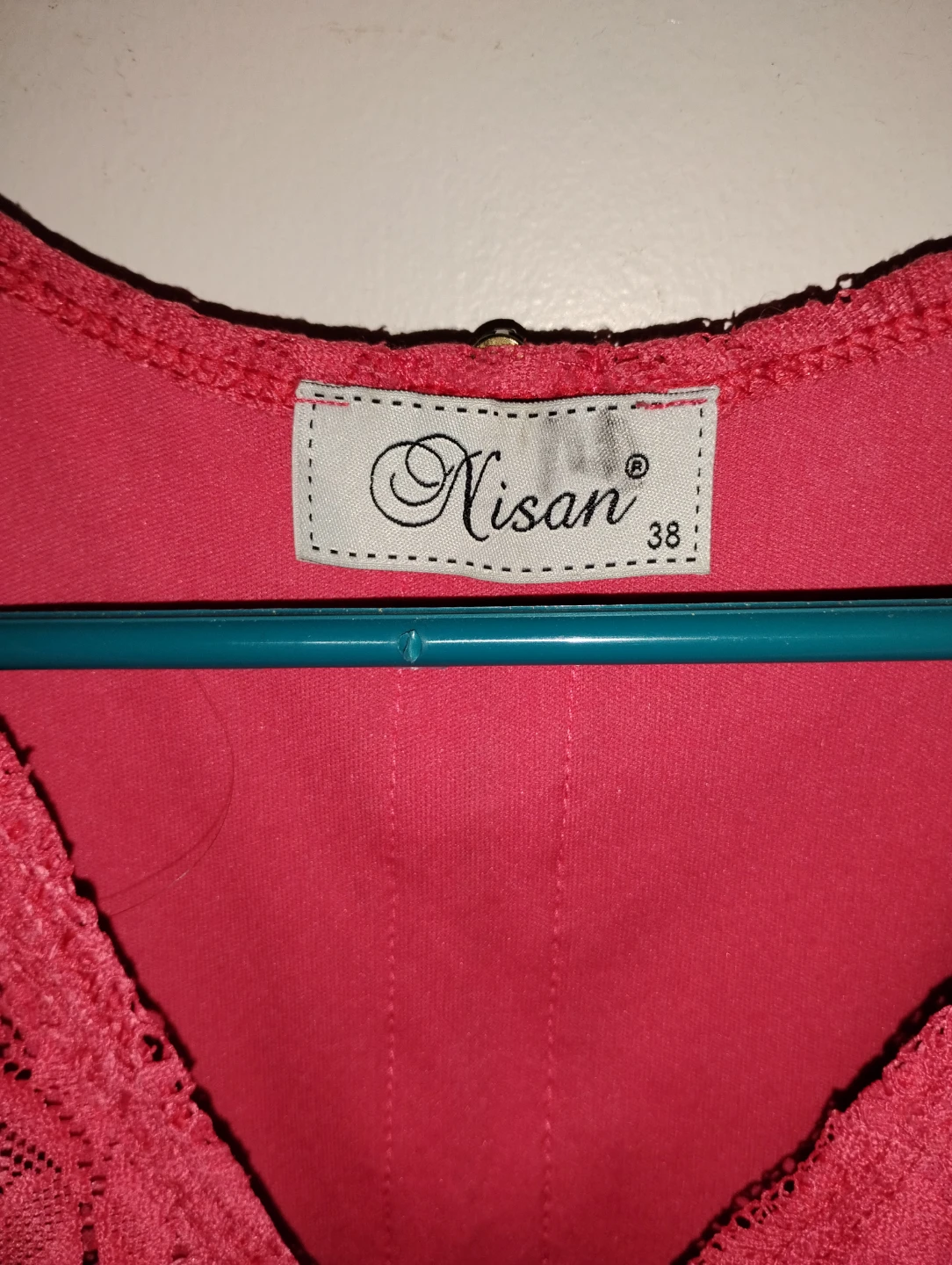 Nisan Pink Lace Dress, European Size 38 - photo 2