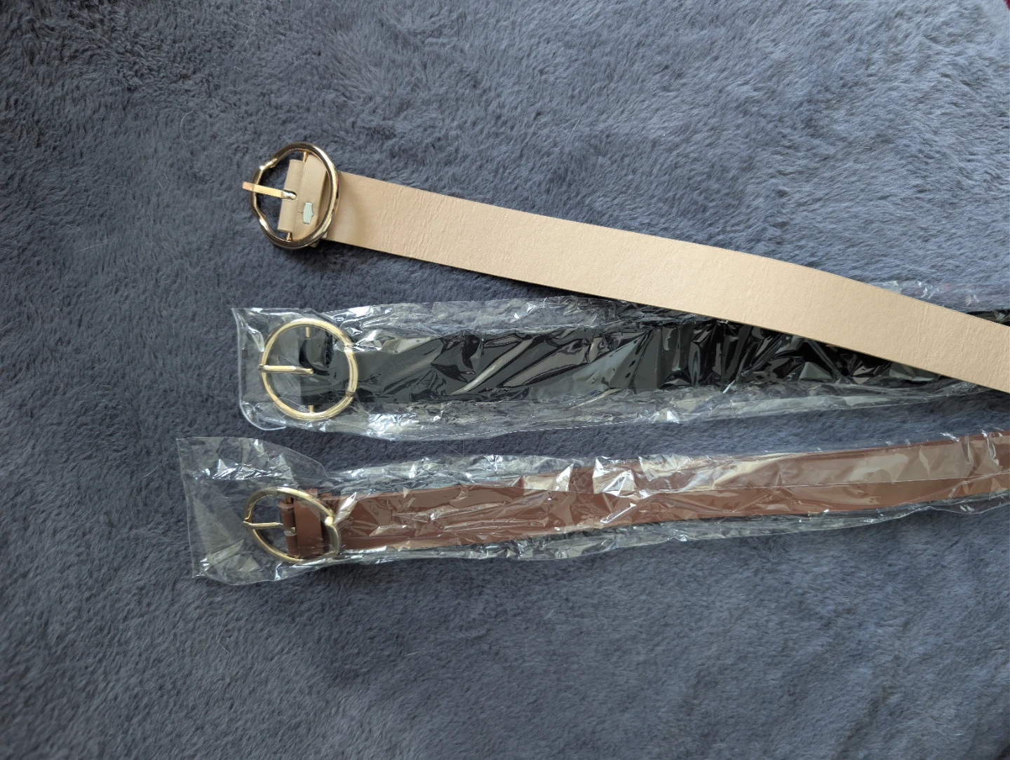 Set of 3 Fashion Belts