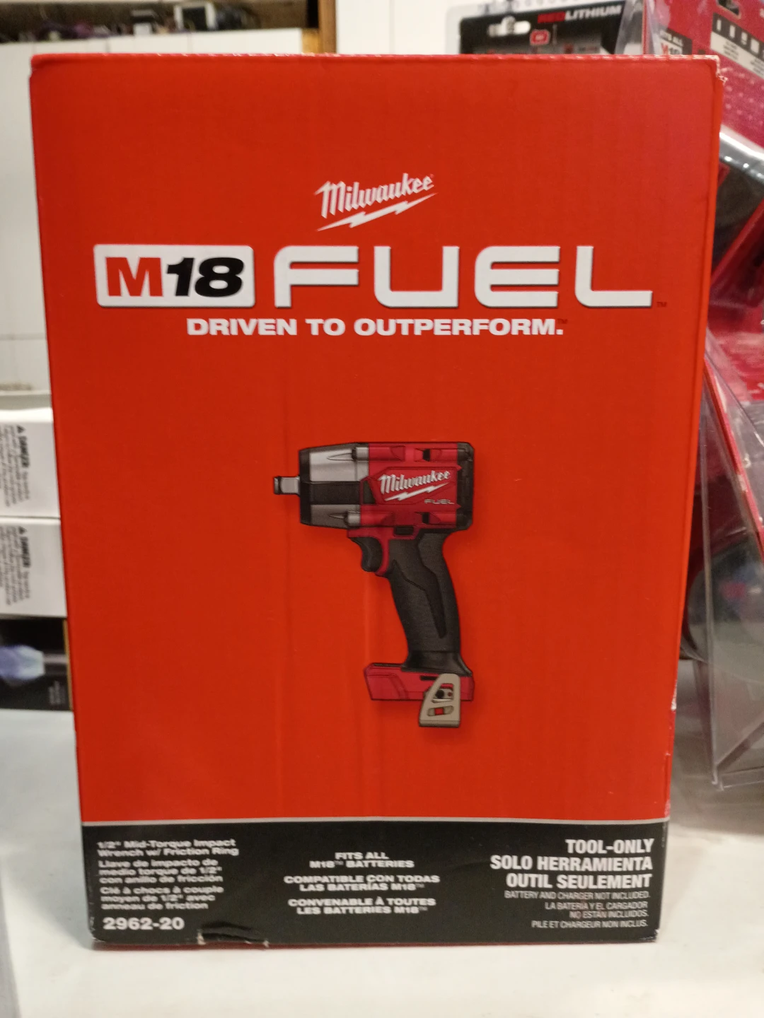 Milwaukee M18 FUEL 1/2" Mid-Torque Impact Wrench