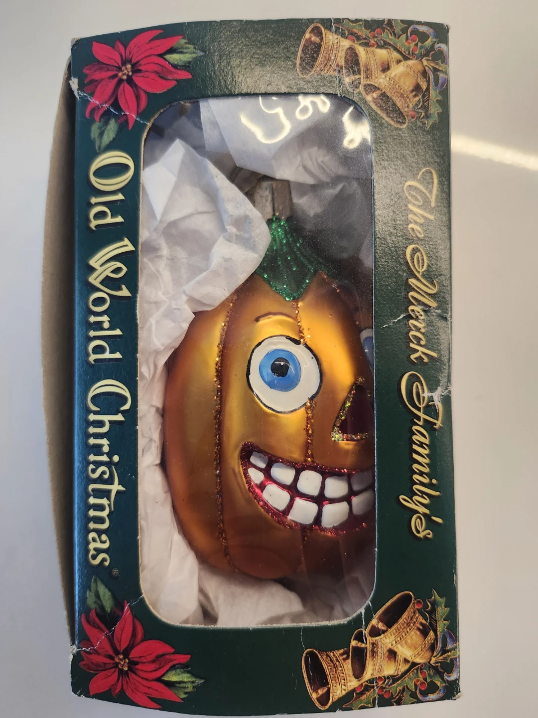 Old World Christmas Pumpkin Ornament