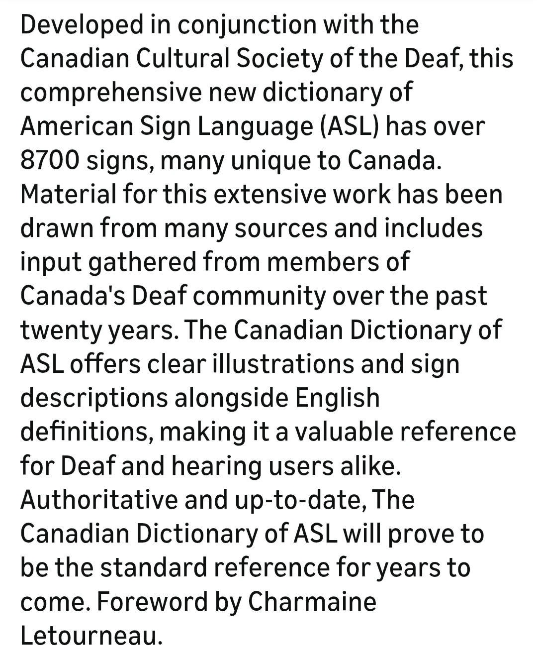 The Canadian Dictionary of ASL - photo 4