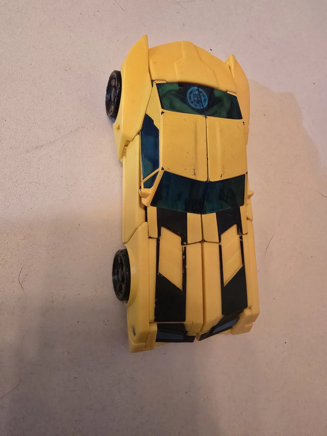 Yellow Toy Car Bumblebee transformers