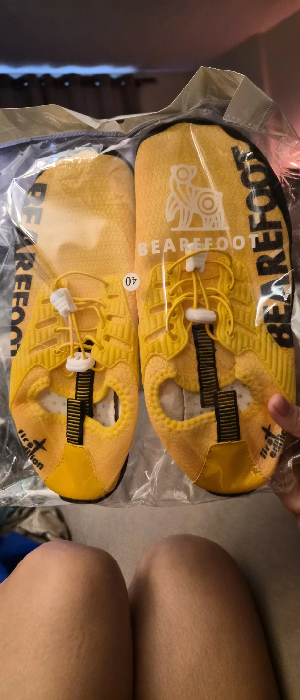 Barefoot Hazers Limited Edition Yellow Shoes Size 40 - photo 2