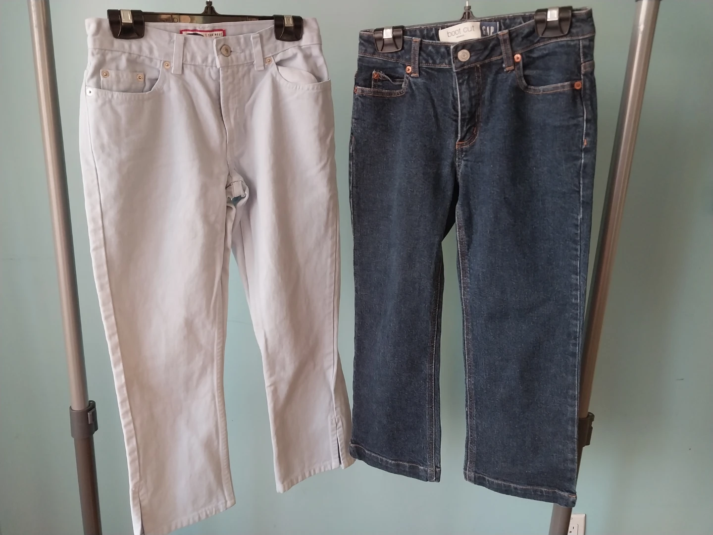 Old Navy & Gap Jeans Capris. NWOT. Both size 1. $7 EACH.