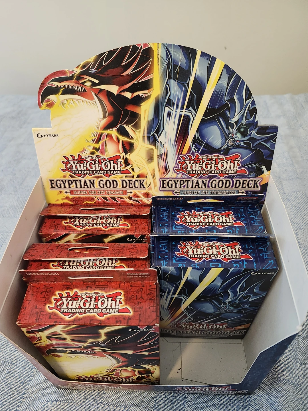 Yu-Gi-Oh! Egyptian God Deck Trading Card Game Booster Box