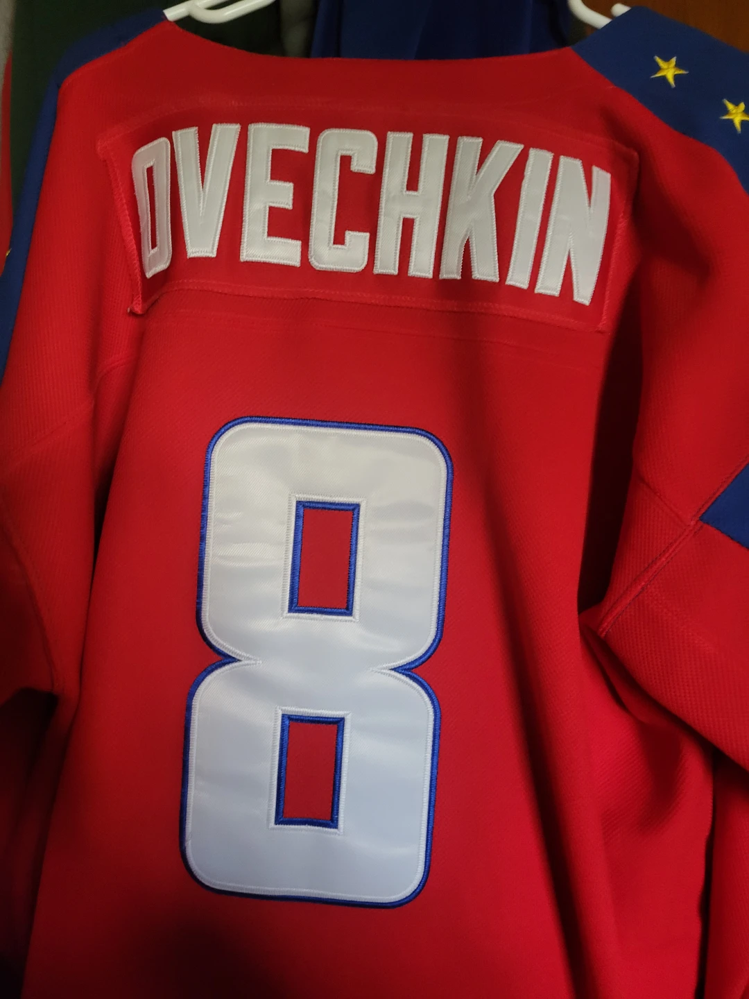 Alex Ovechkin #8 Russia Hockey Jersey XXL - photo 3