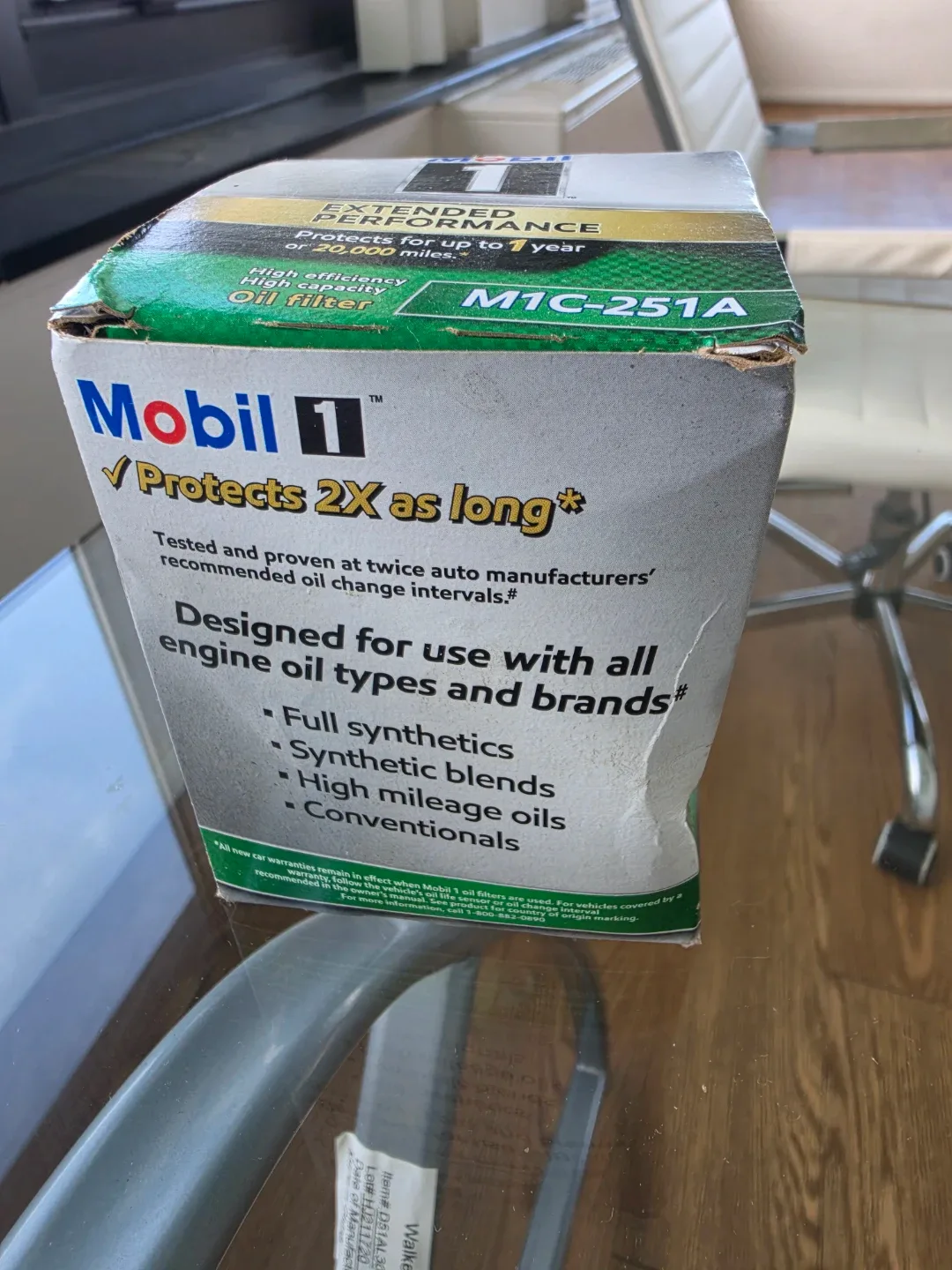 Mobil 1 M1C-251A Extended Performance Oil Filter - photo 3