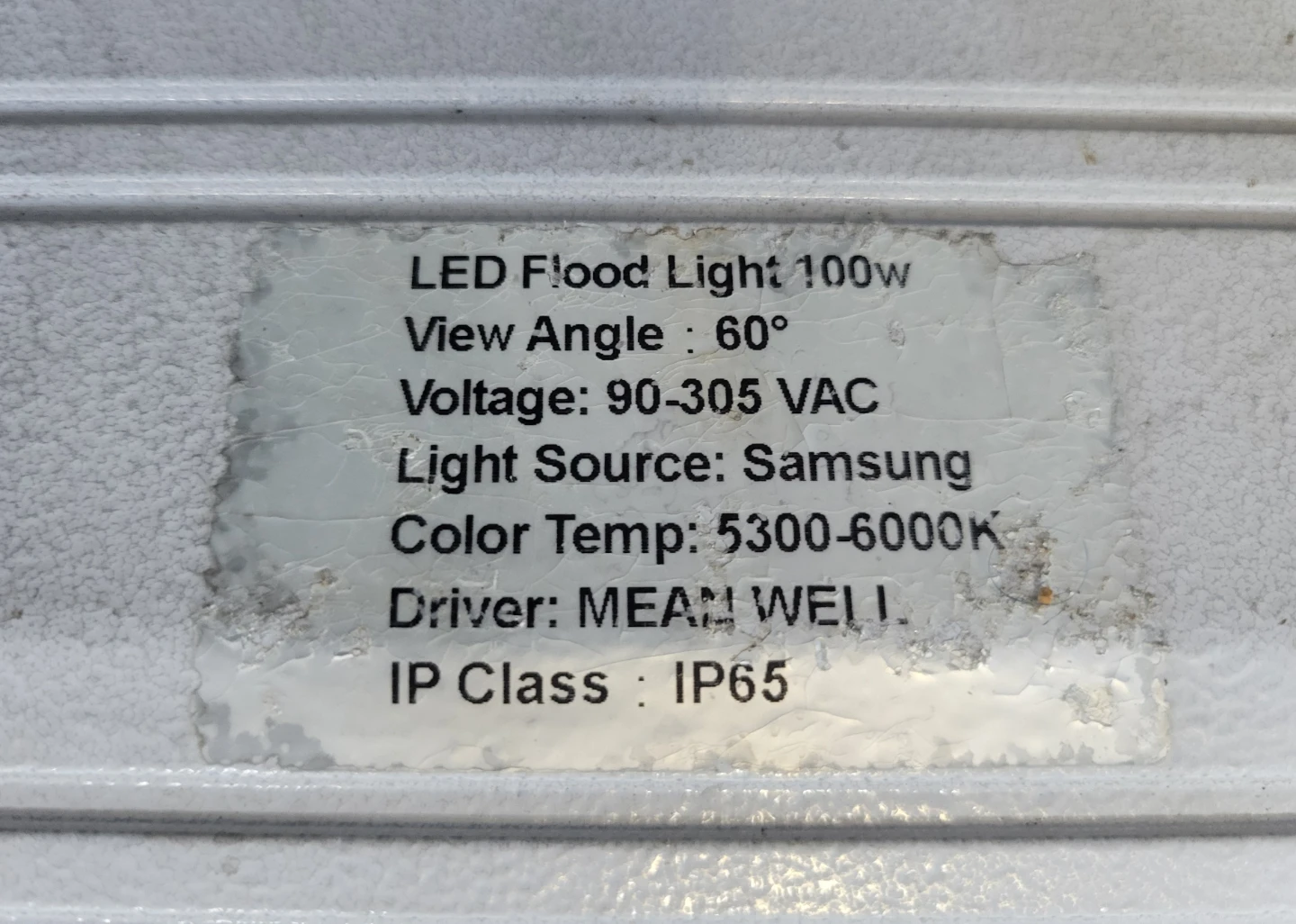 2 x 100W LED Flood Lights - photo 4