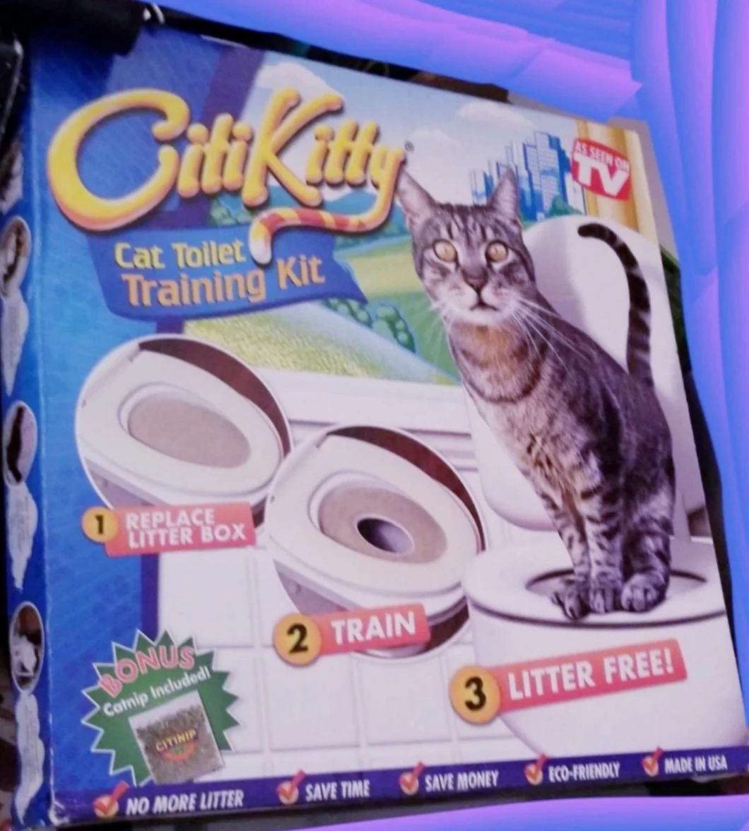 *BRAND NEW!* CITIKITTY CAT TOILET TRAINING KIT!!