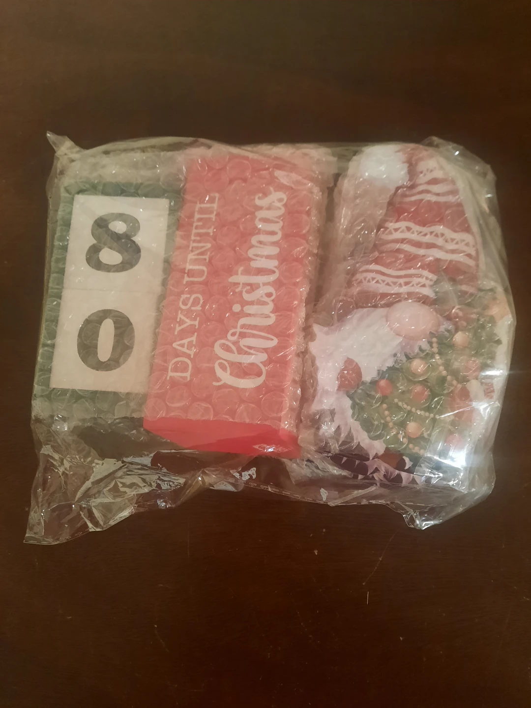 Christmas Countdown Blocks with Gnome