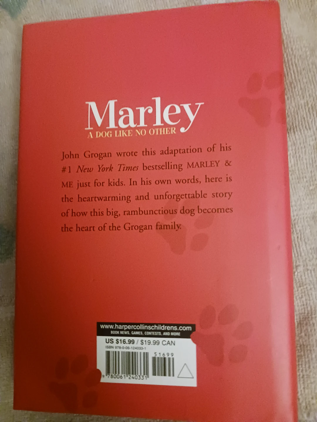 Marley: A Dog Like No Other by John Grogan Paperback Book - photo 3