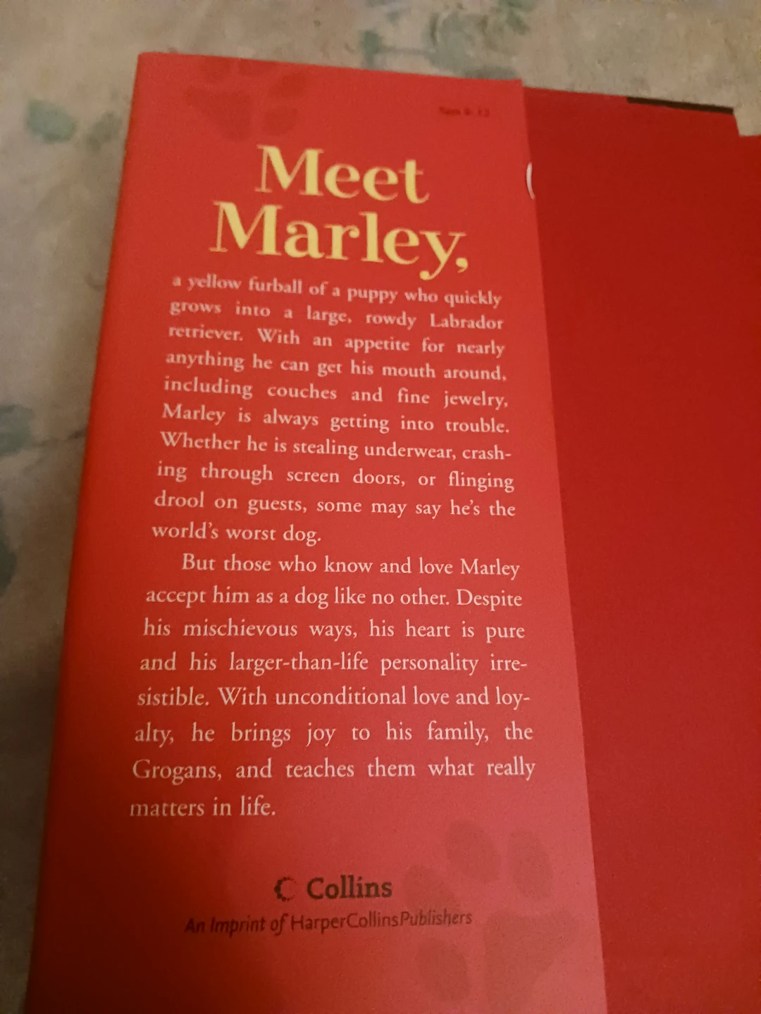 Marley: A Dog Like No Other by John Grogan Paperback Book - photo 4