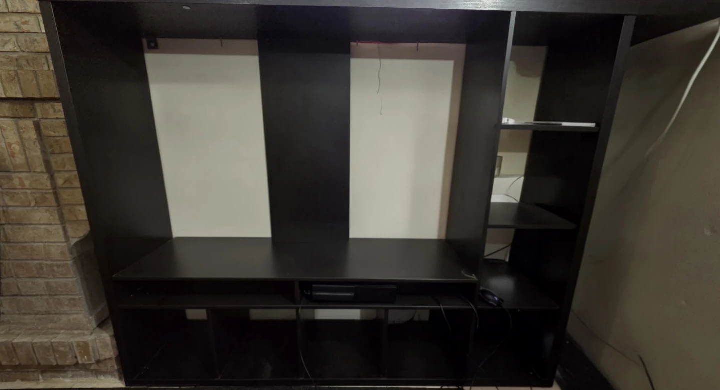 IKEA LAPPLAND TV Storage Unit - Black-Brown - photo 5
