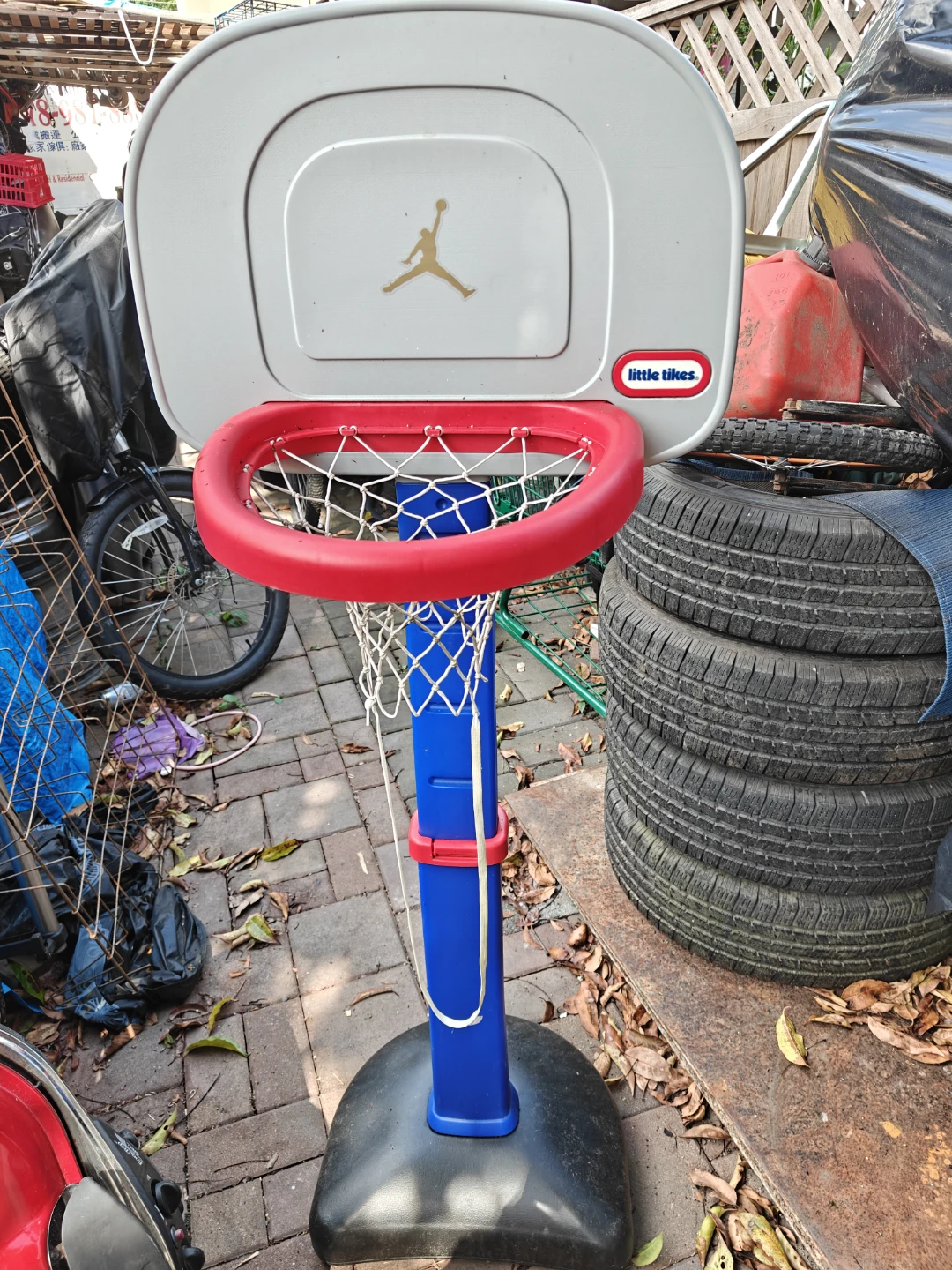 Little Tikes Jordan Slam Dunk Toy Basketball Hoop