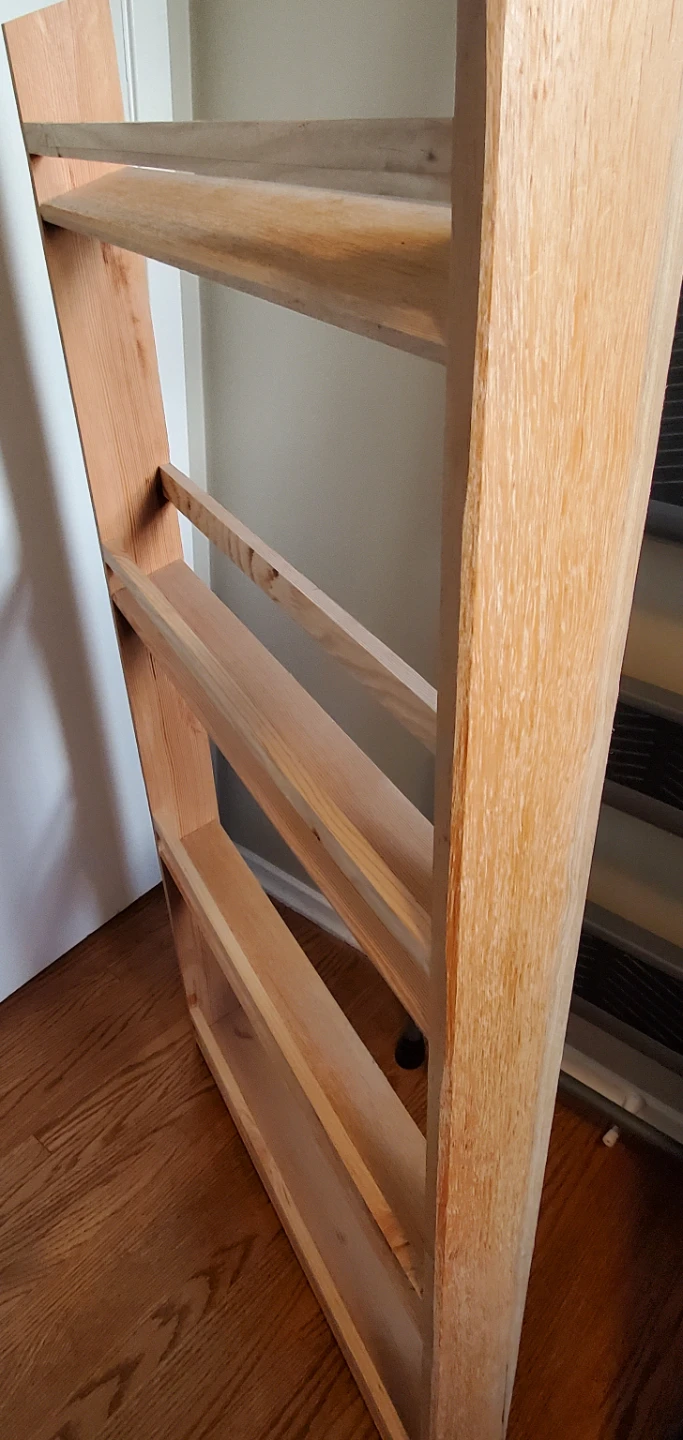 Hanging book shelf - photo 2