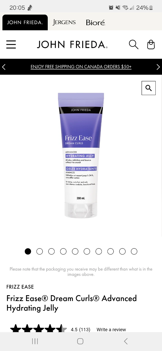 John Freida Frizz Ease Curls Jelly, Reviver Mousse, Smooth Spray - photo 2