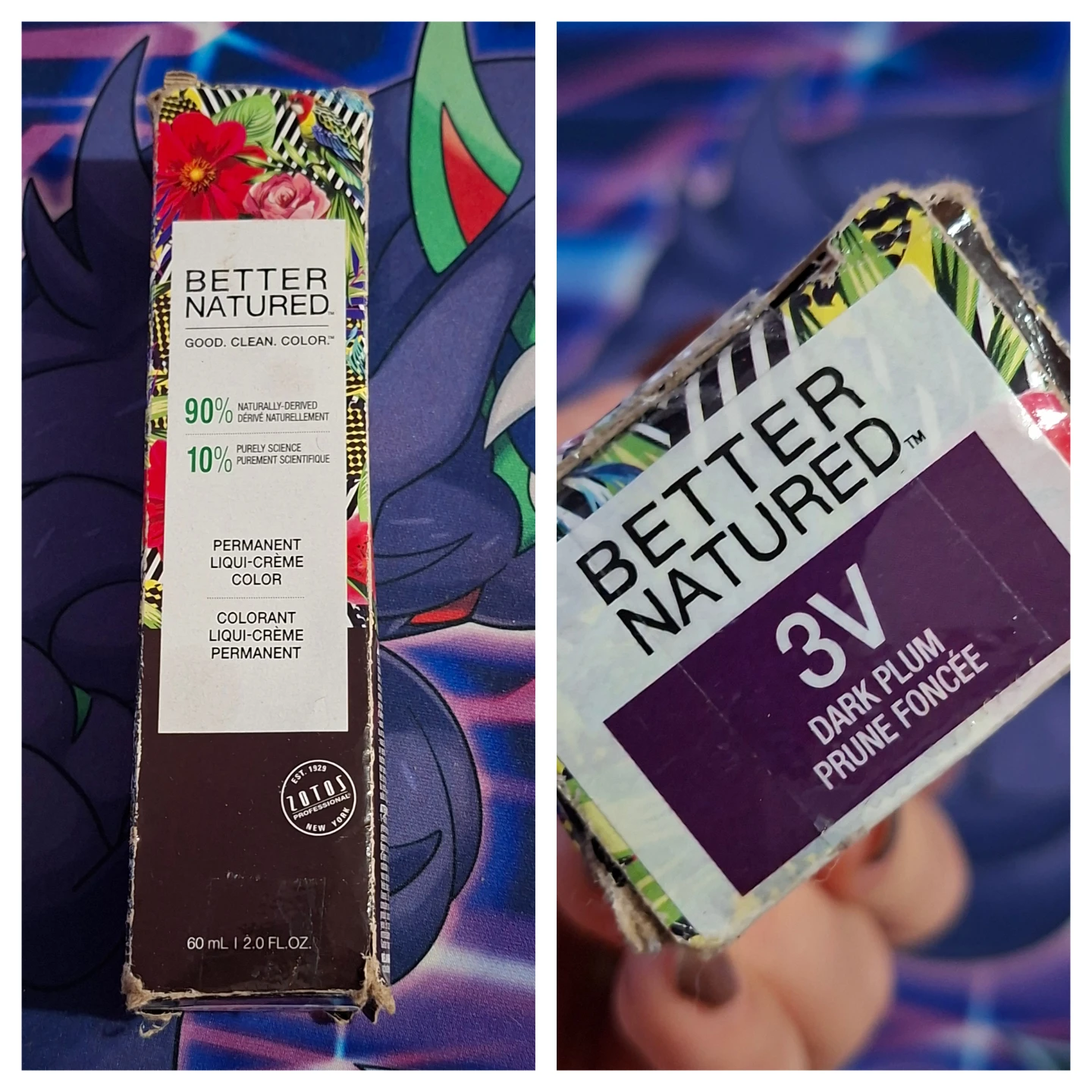 Better Natured Liquid Colour Hair Cream (Plum)