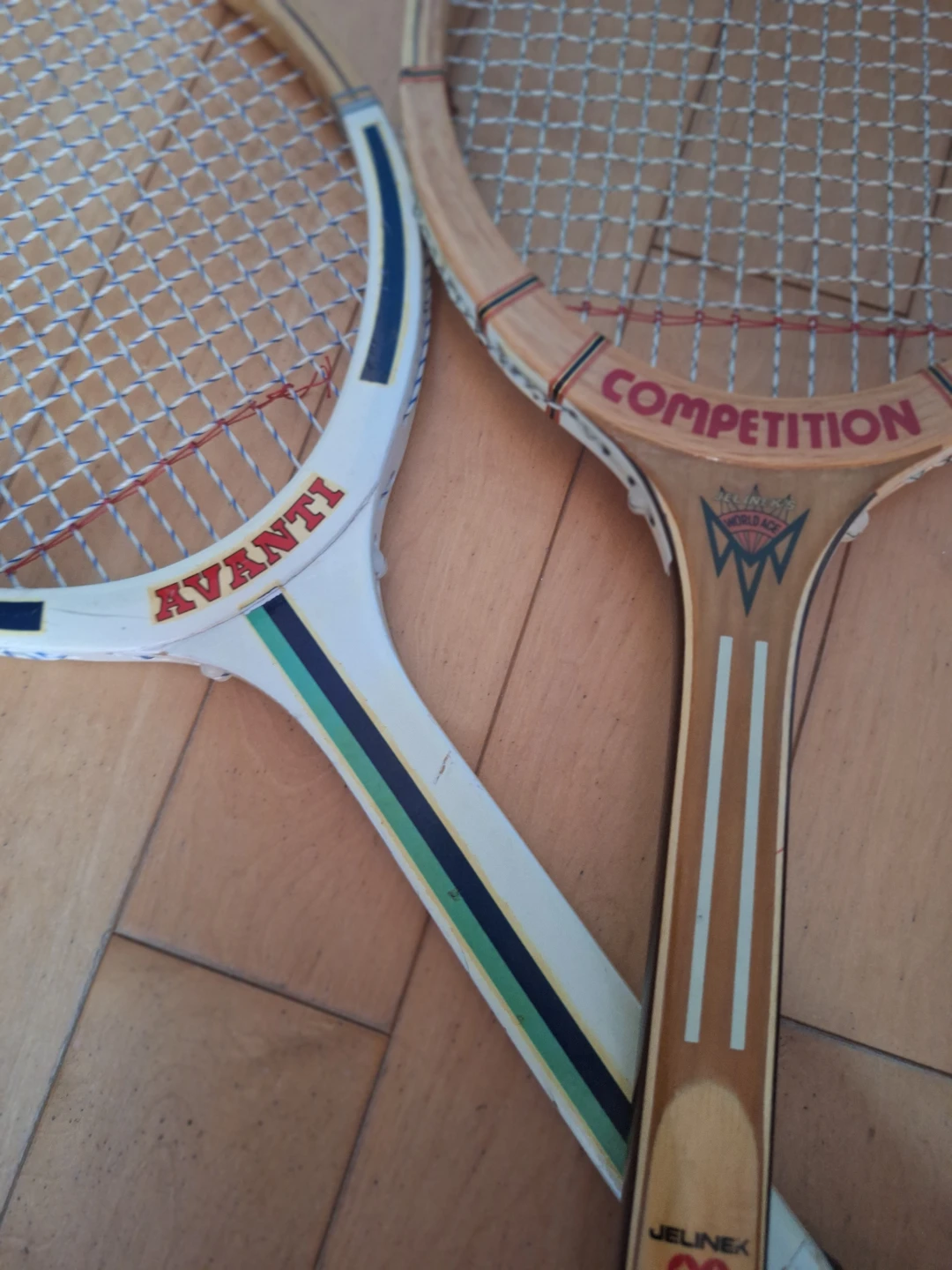 Vintage Jelinek Avanti & Competition Tennis Rackets - photo 2