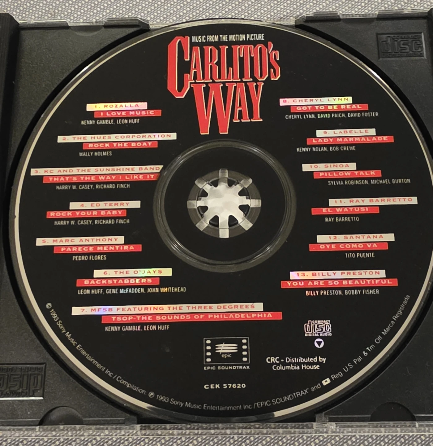 Carlito's Way Music From The Motion Picture CD - photo 2
