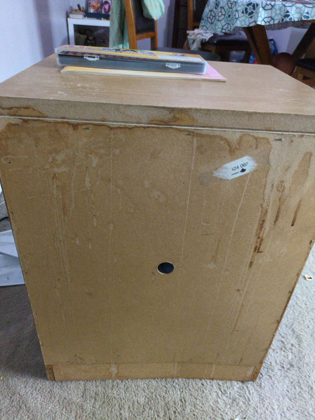Two-Tone Nightstand with Drawer - photo 4