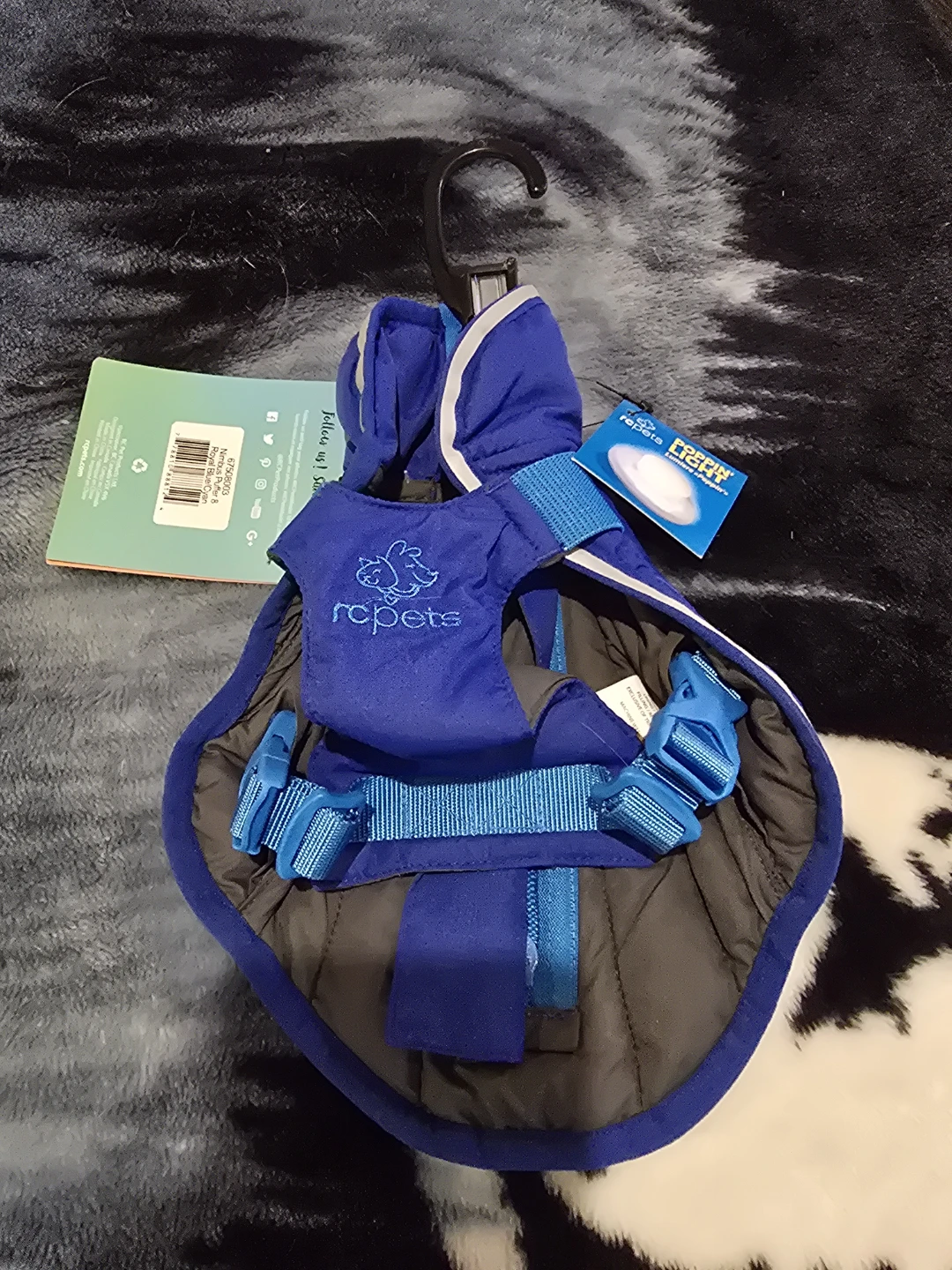 RC Pets Dog Coat - Blue - Size Medium - photo 2
