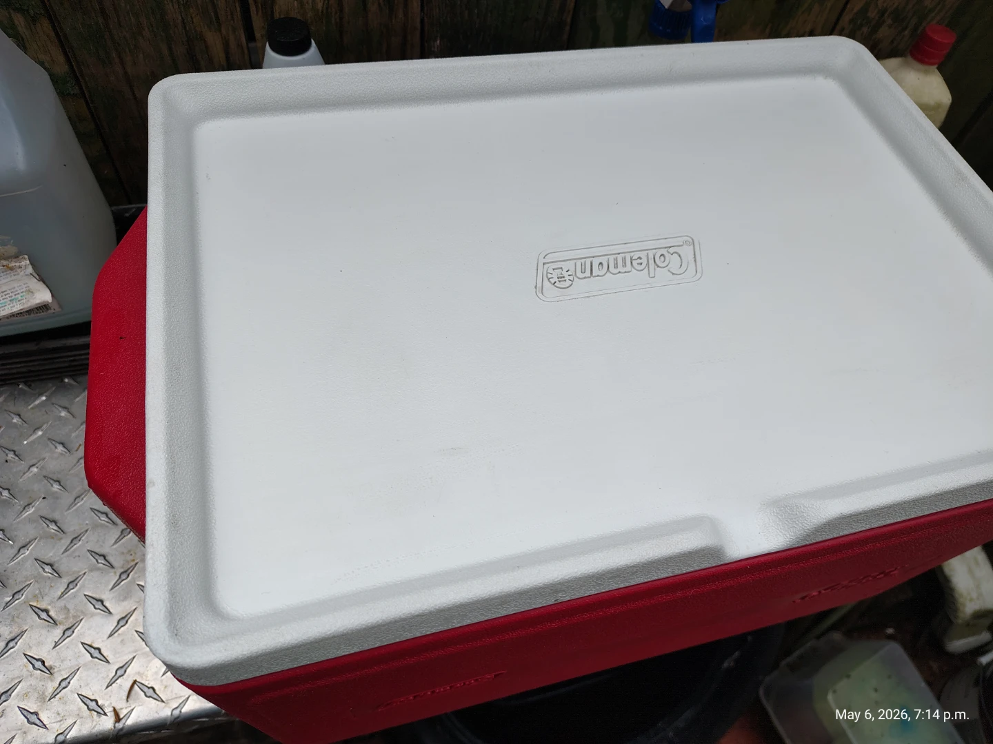 Coleman Party Stacker Red Cooler - photo 2