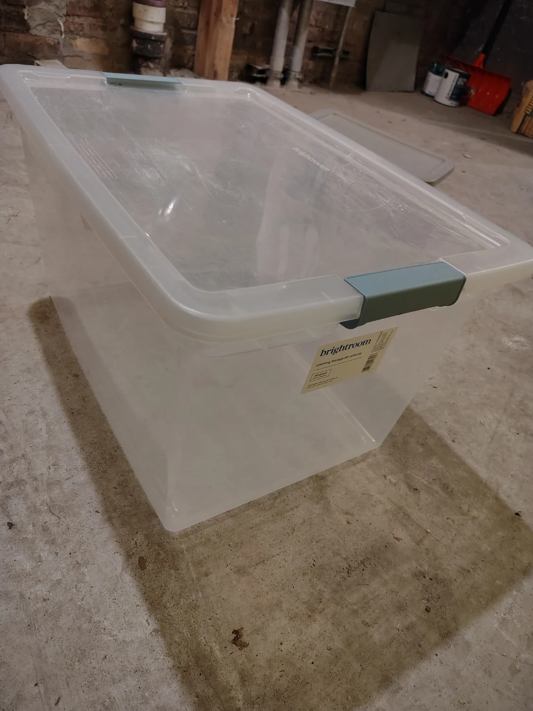 2 Storage Bins with Lid