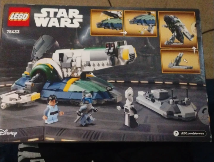 LEGO Star Wars 75433 Jango Fett's Starship Building Toy - photo 2
