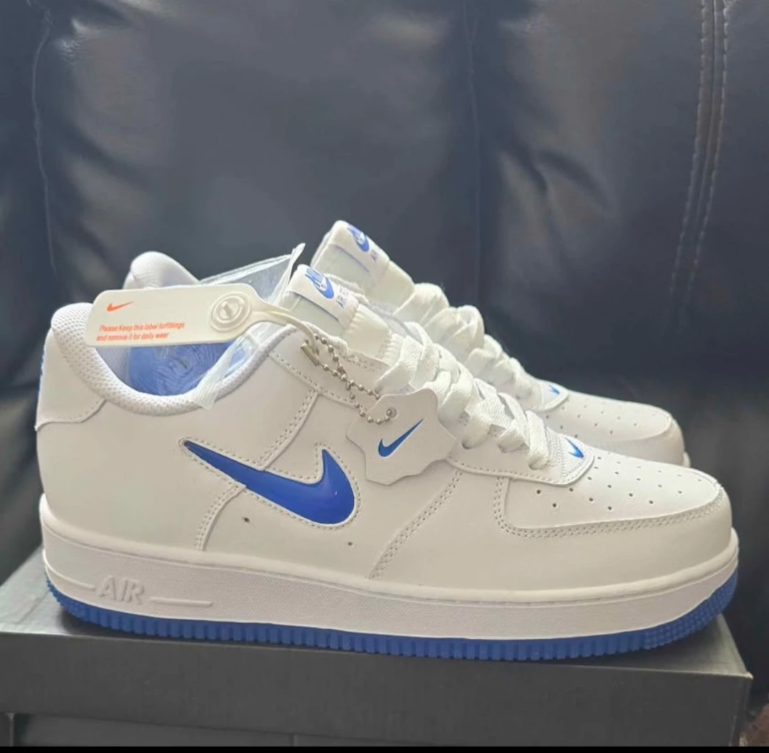 Brand new Nike Air Force special edition White Blue for sale