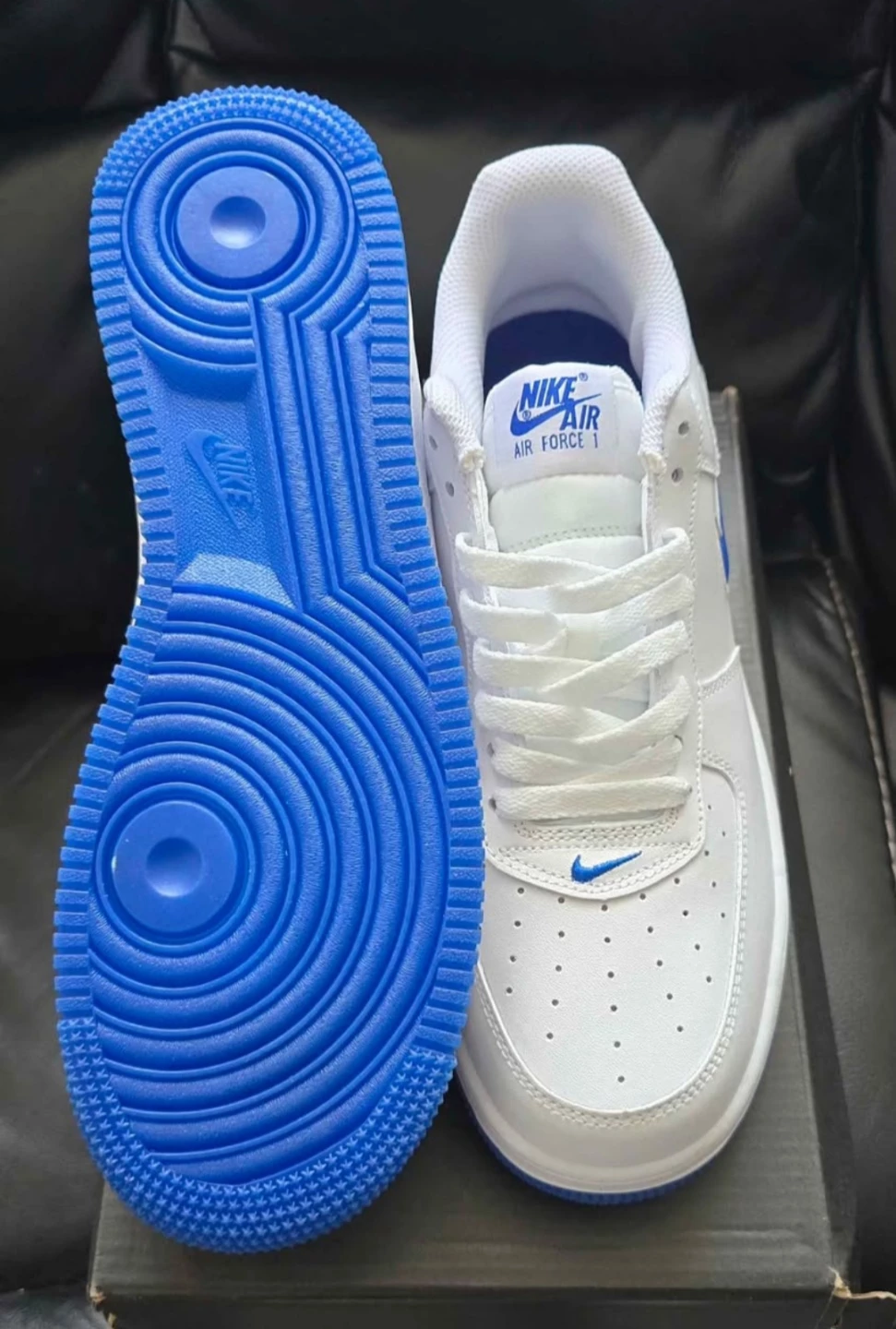 Brand new Nike Air Force special edition White Blue for sale - photo 3