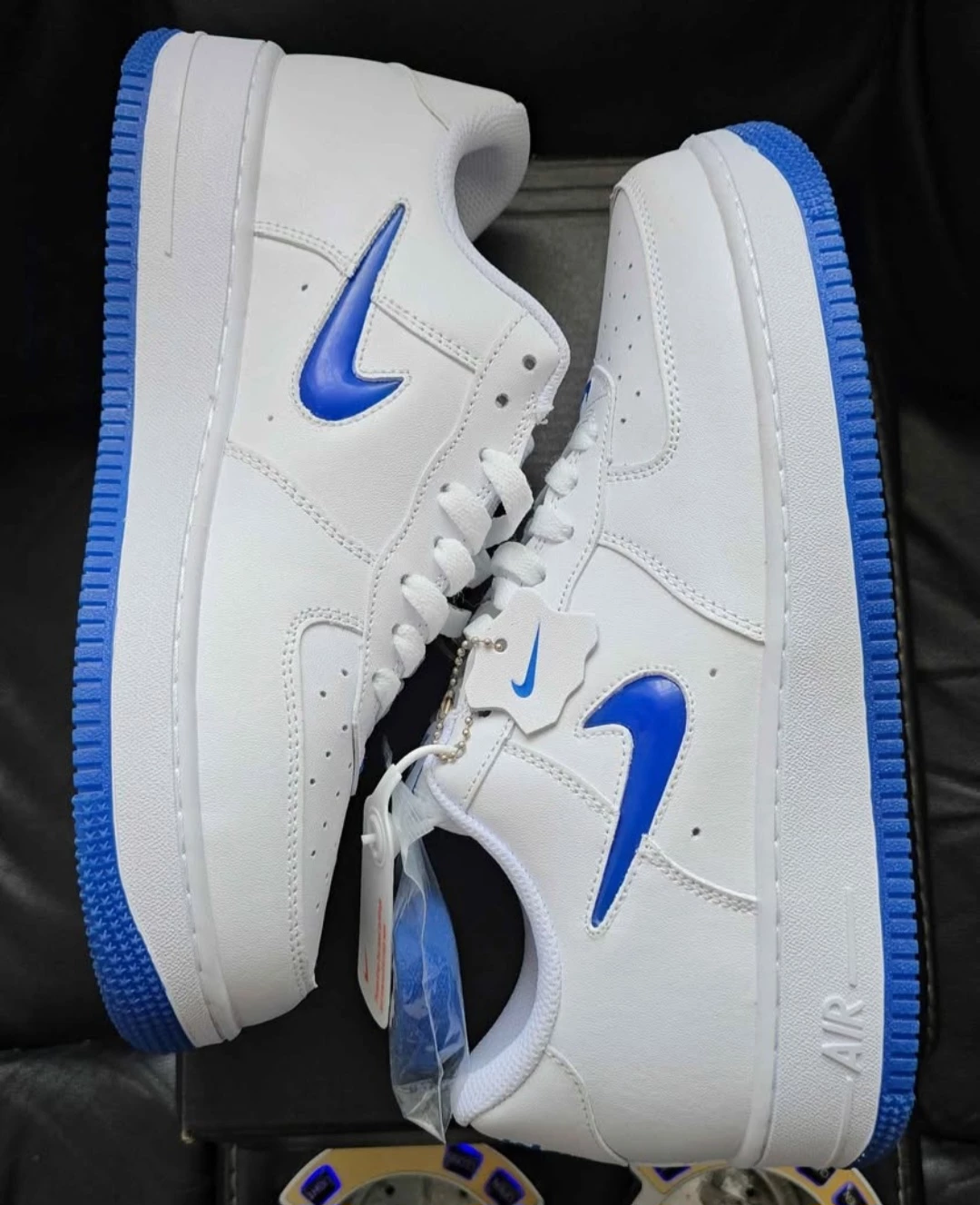 Brand new Nike Air Force special edition White Blue for sale - photo 4