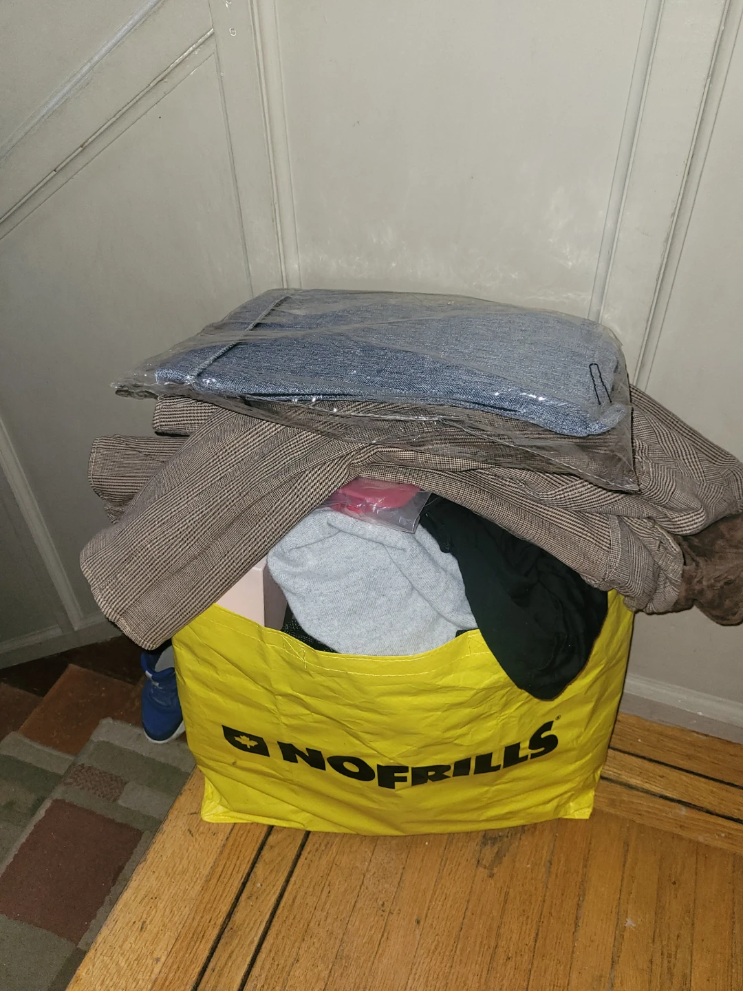 Full No Frills Bag  w/ misc. items/assortednclothing