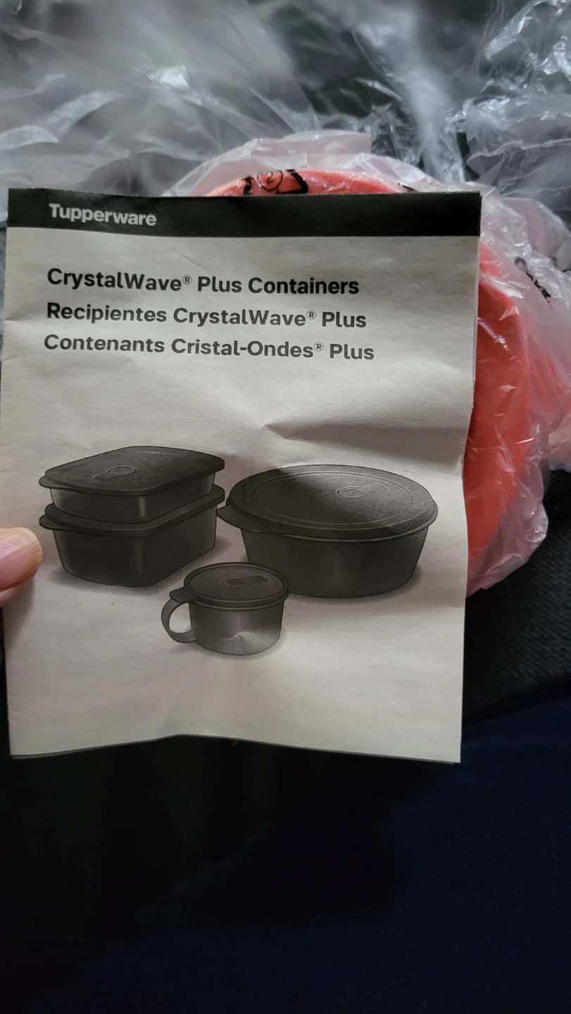 Tupperware CrystalWave Plus Containers Set - photo 2