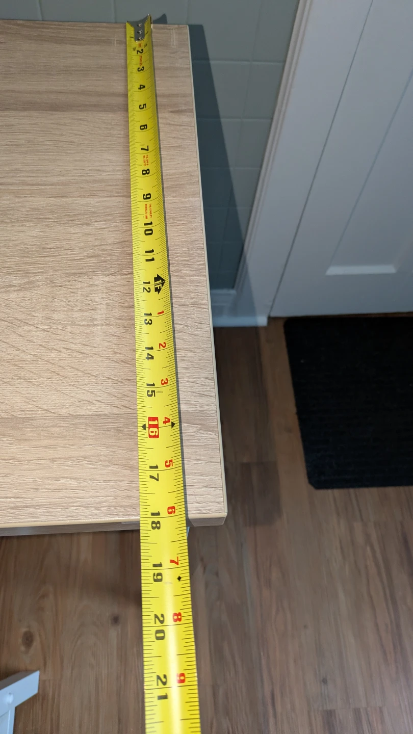 Drop-leaf Counter Height Table with 2 Stools - photo 5